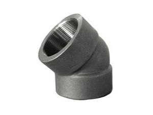 Raccord coudé fileté 45